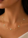گردنبند پولکی رنگی