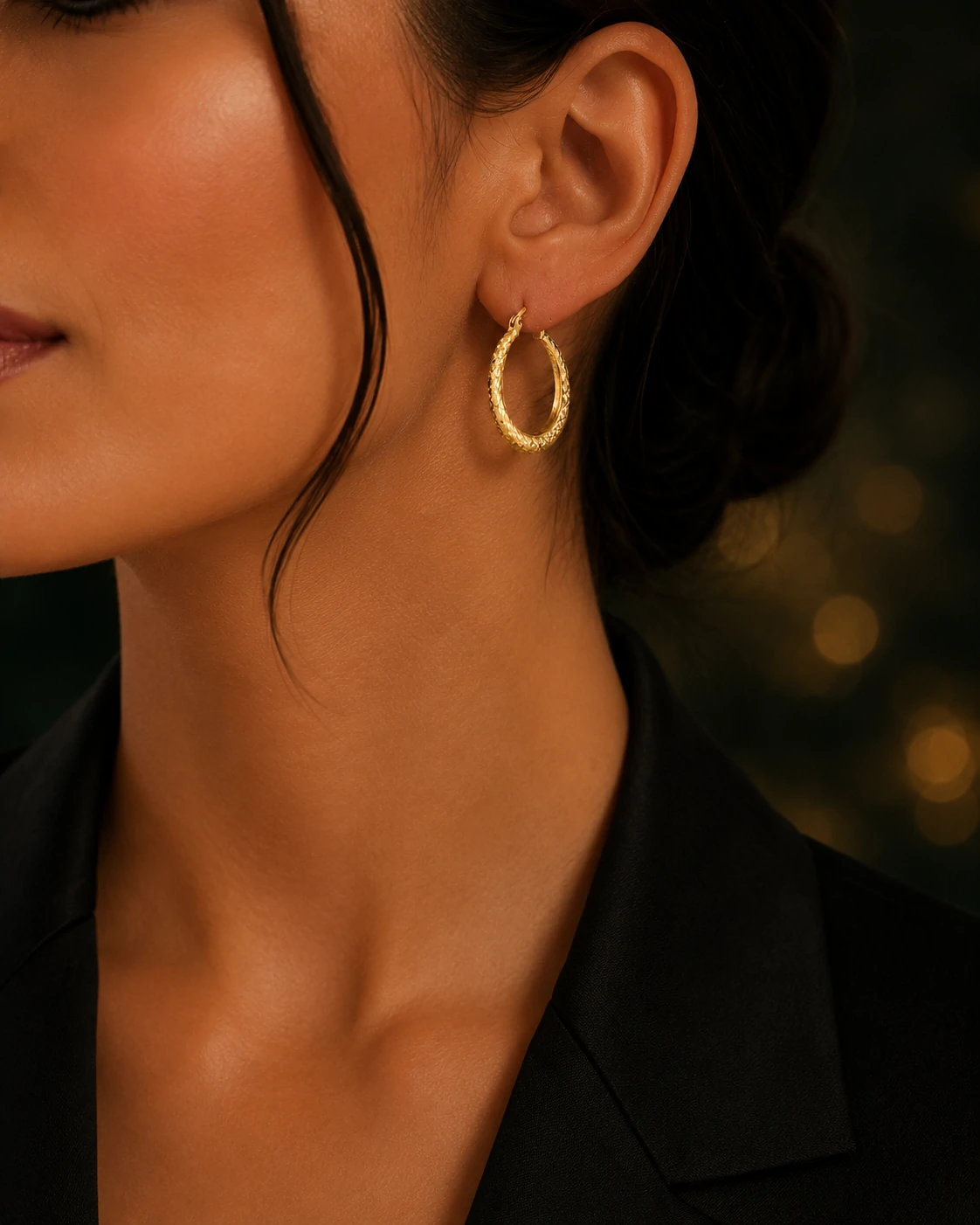گوشواره حلقه ای